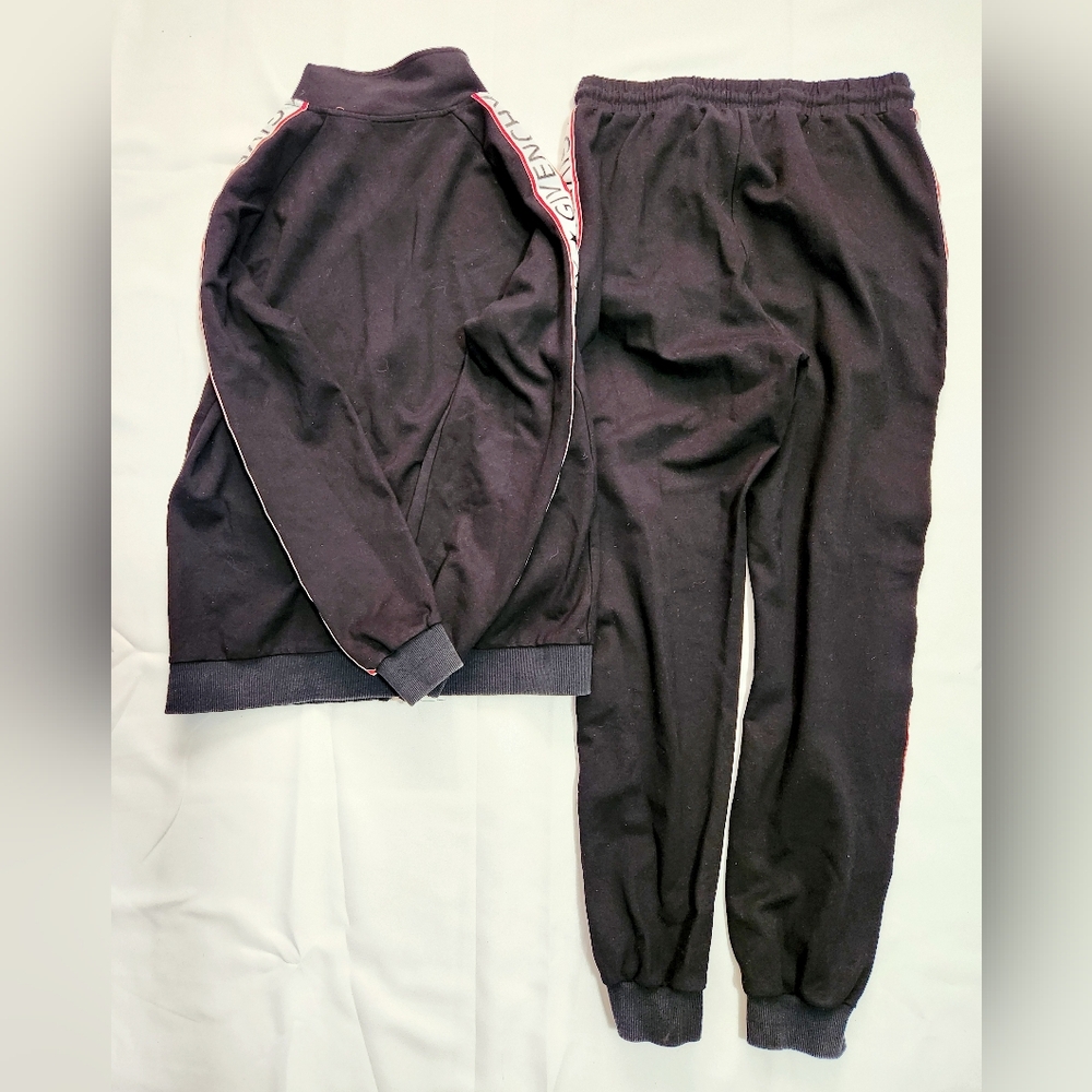 Vintage Givenchy Women's Jacket Logo Zip-Up Tracksuit Authentic - Picture 2 of 14
